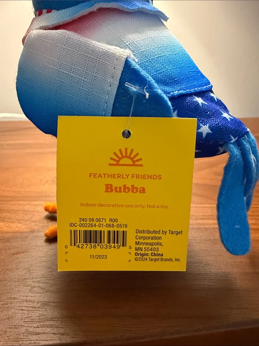 2024 Bubba Featherly Friends from Target NWT